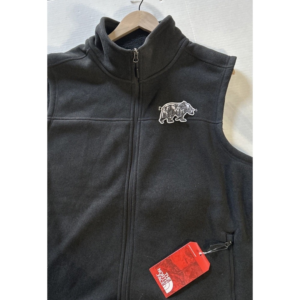 NWT The North Face Sweater Fleece Vest Men's Large New Zip Pockets